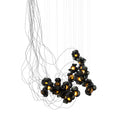 Load image into Gallery viewer, Cumulus Sculptural Glass Cluster Chandelier
