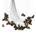 Load image into Gallery viewer, Cumulus Sculptural Glass Cluster Chandelier
