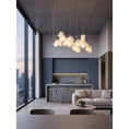 Load image into Gallery viewer, Cumulus Sculptural Glass Cluster Chandelier
