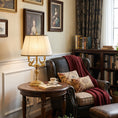 Load image into Gallery viewer, Cygnet Two-Light Candelabra Table Lamp
