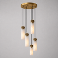 Charger l'image dans la visionneuse de la galerie, Dansani Lyra Alabaster Chandelier
