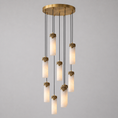 Charger l'image dans la visionneuse de la galerie, Dansani Lyra Alabaster Chandelier
