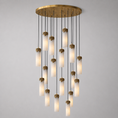 Charger l'image dans la visionneuse de la galerie, Dansani Lyra Alabaster Chandelier
