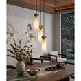 Charger l'image dans la visionneuse de la galerie, Dansani Lyra Alabaster Chandelier
