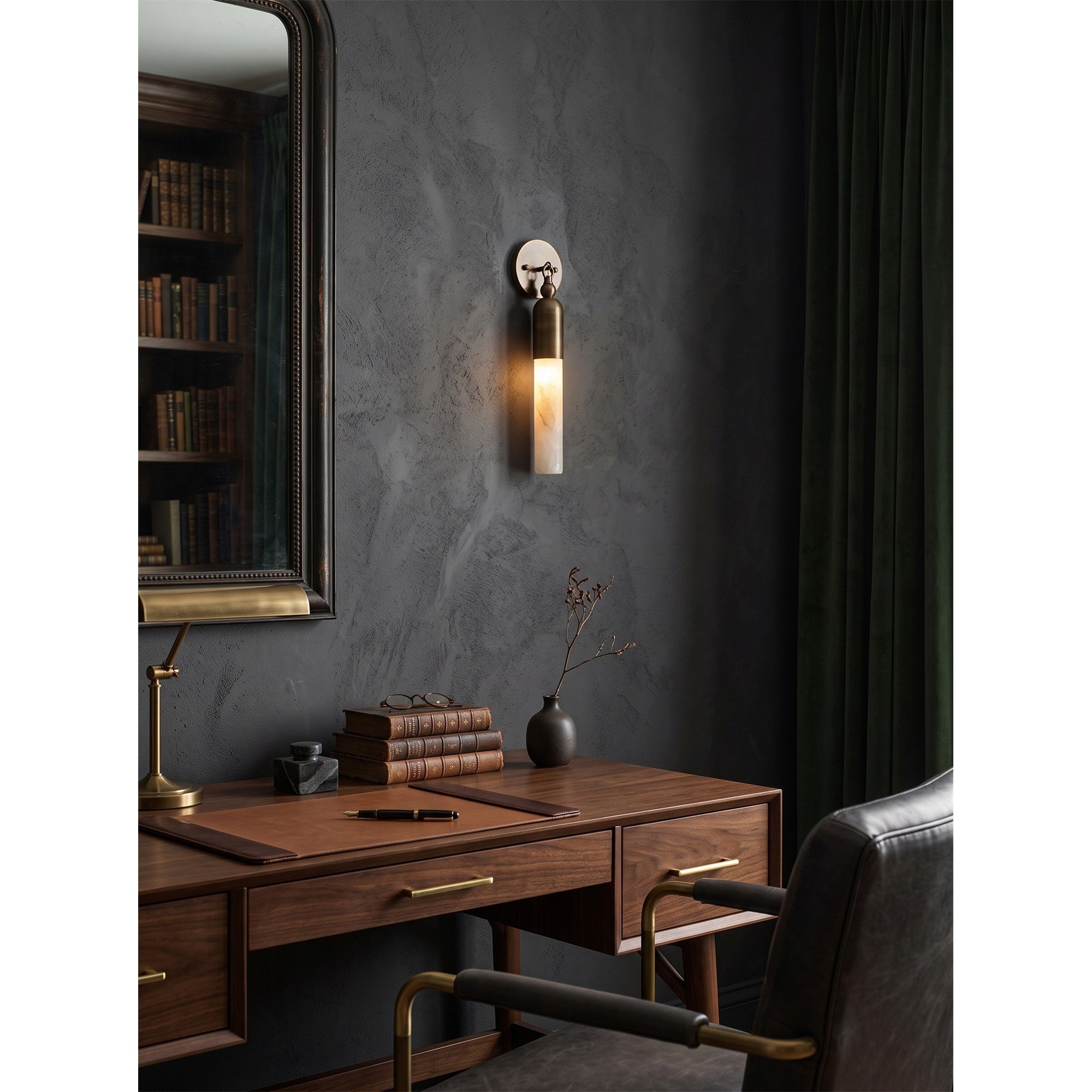 Darby Alabaster Wall Sconce