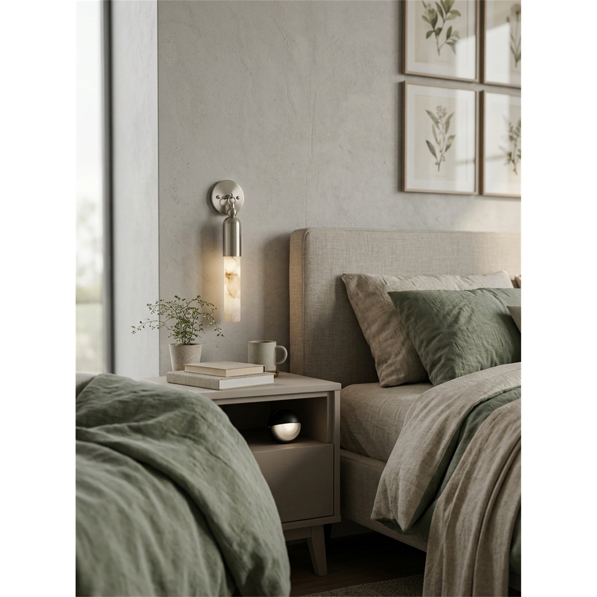 Darby Alabaster Wall Sconce