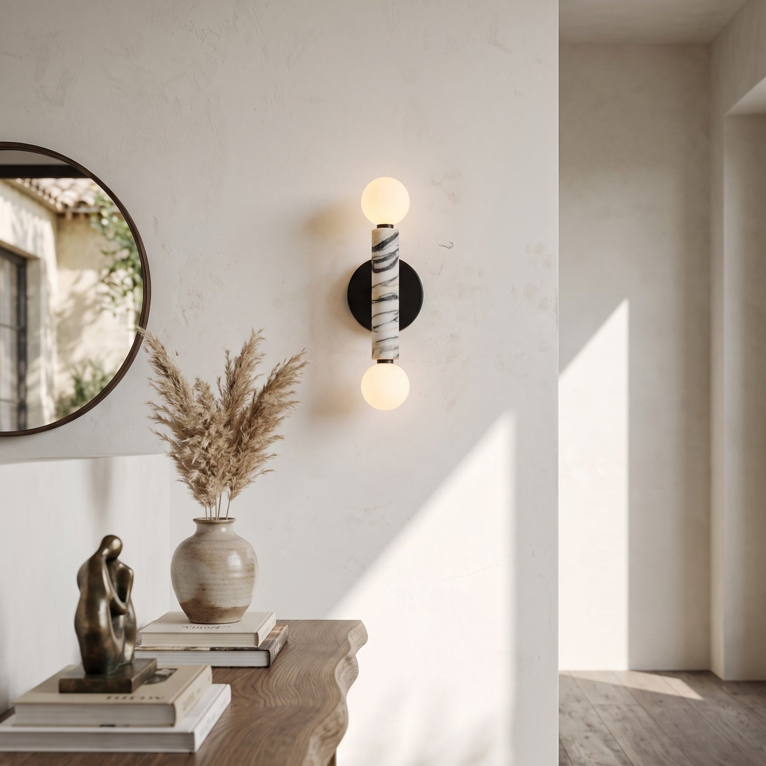 Darime Double Wall Sconce