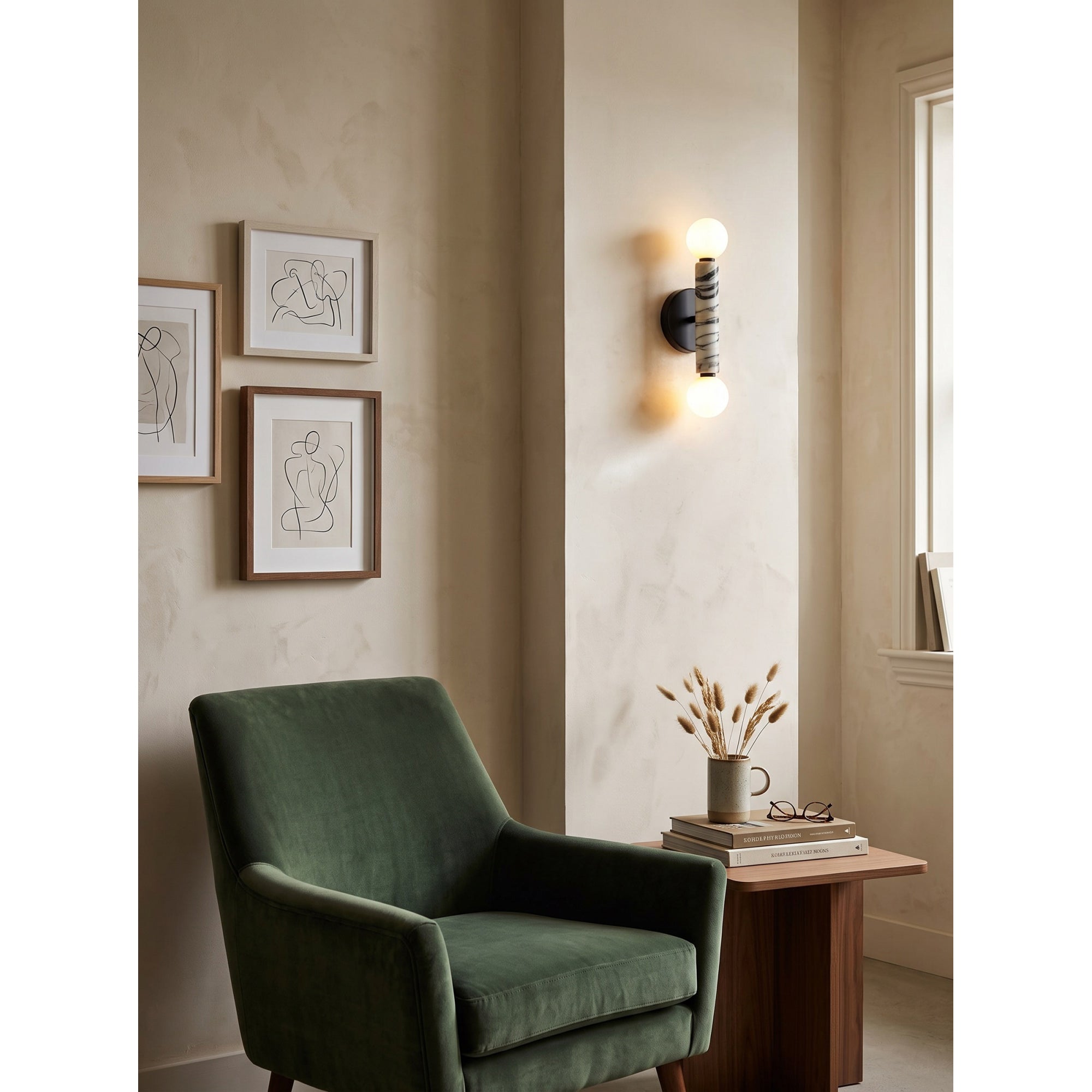 Darime Double Wall Sconce