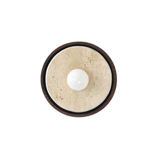 Dario Travertine Wall Sconce