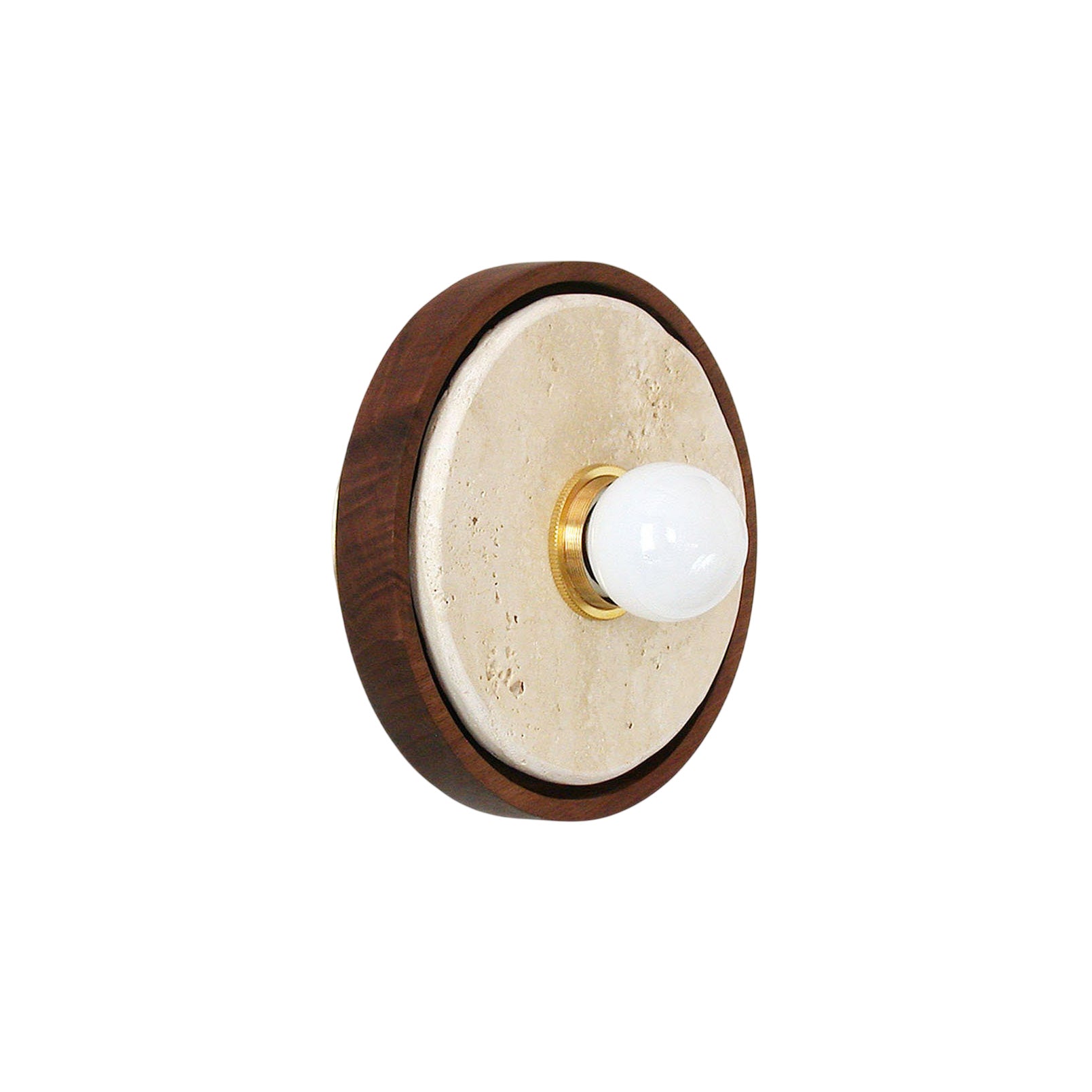 Dario Travertine Wall Sconce