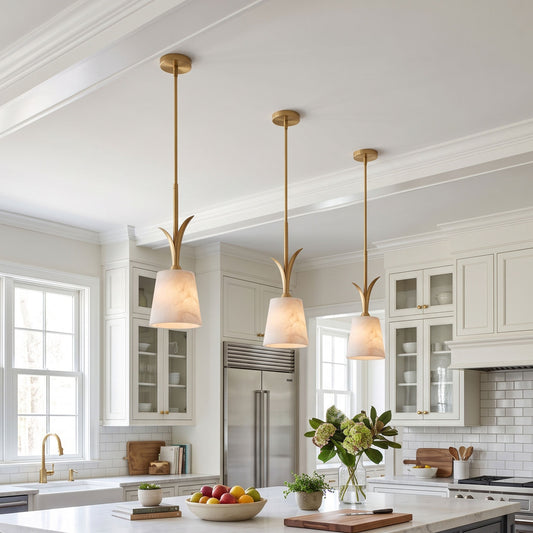 Deering Alabaster Pendant Lamp – detail 2