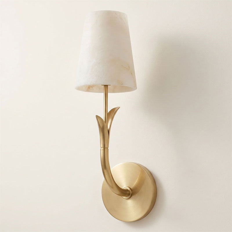 Deering Alabaster Wall Sconce