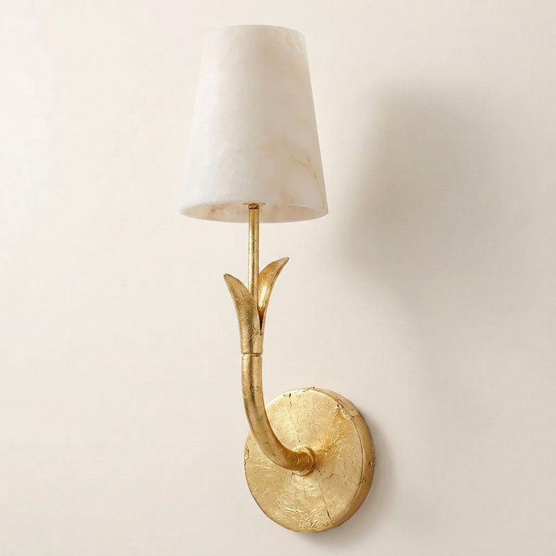 Deering Alabaster Wall Sconce