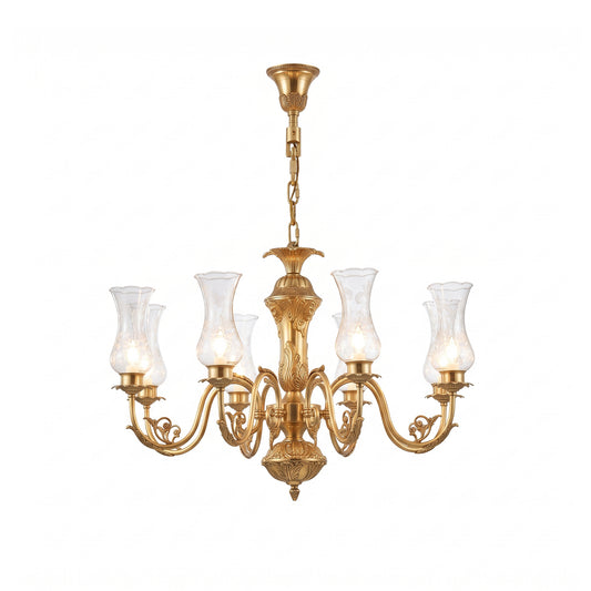 Delray Palm Chandelier
