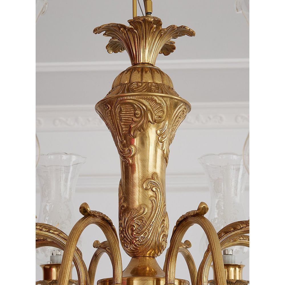 Delray Palm Chandelier