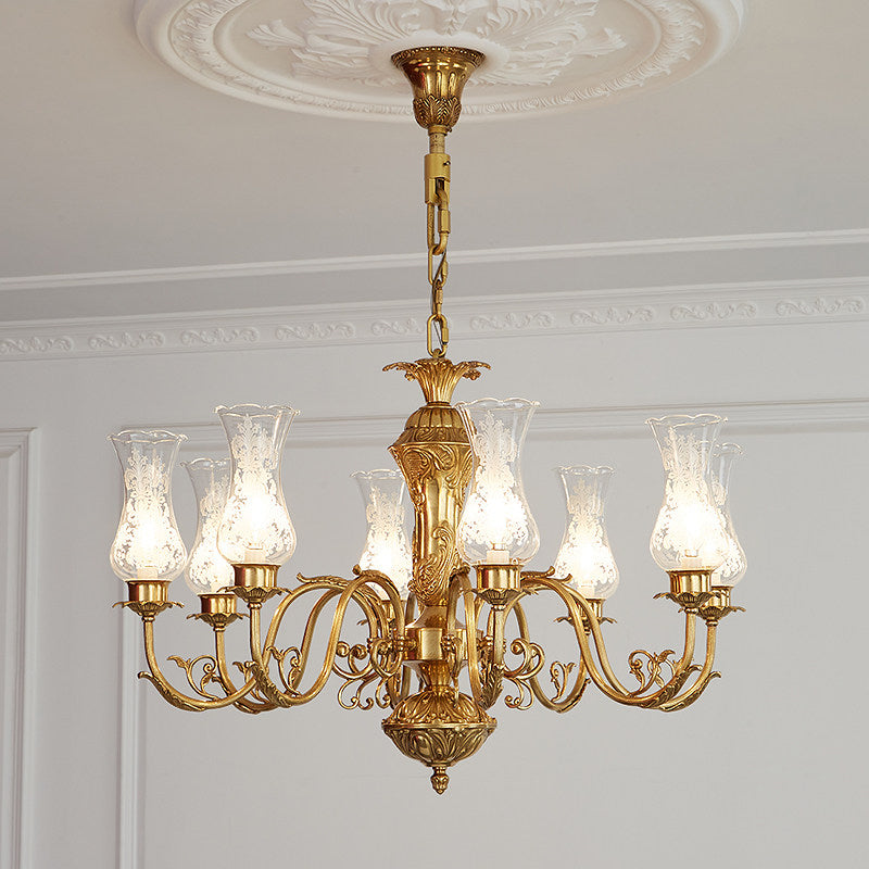 Delray Palm Chandelier