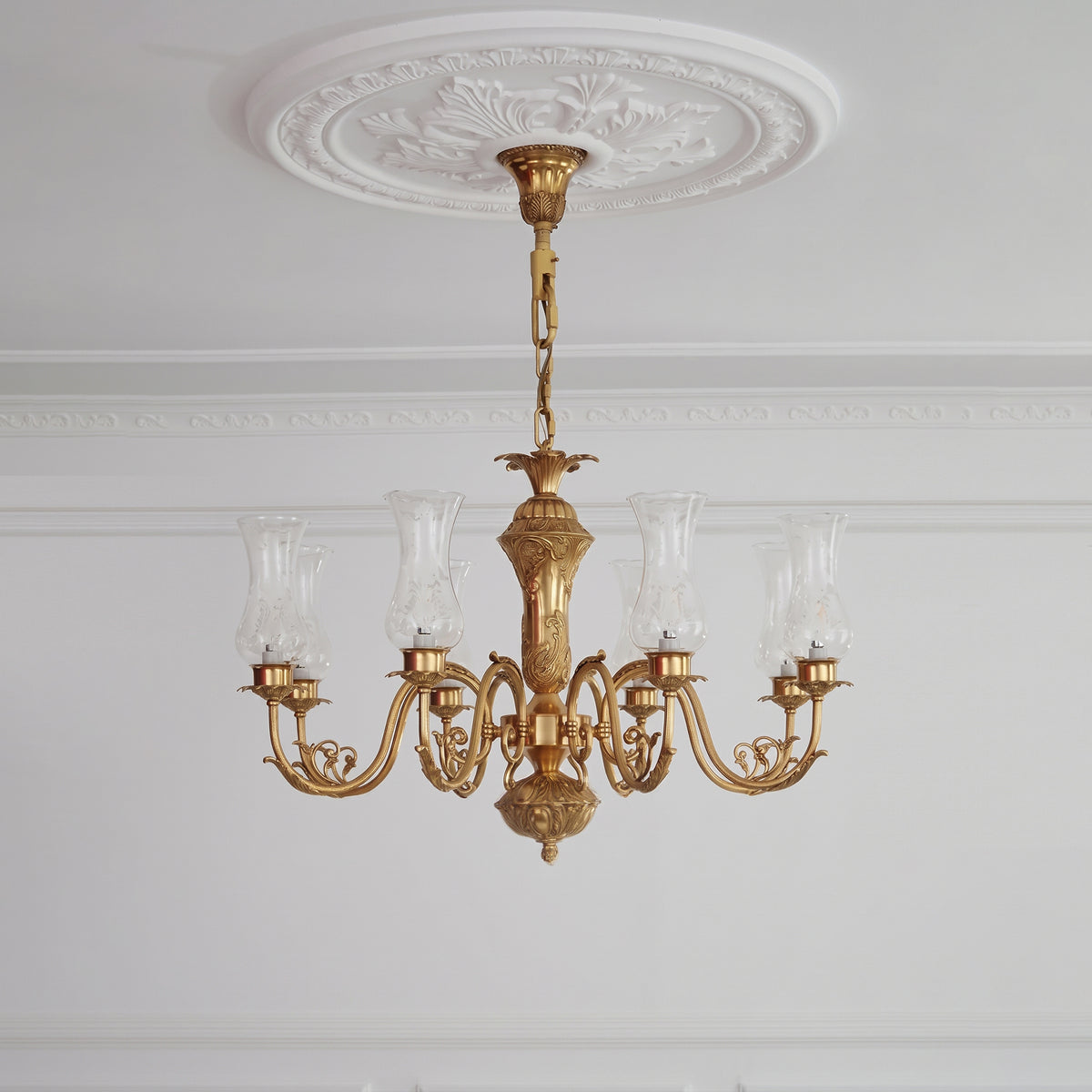 Delray Palm Chandelier