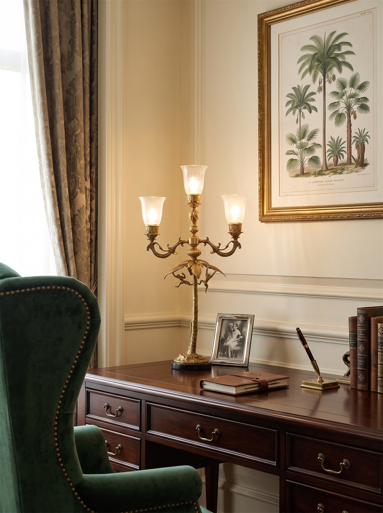 Delray Palm Table Lamp