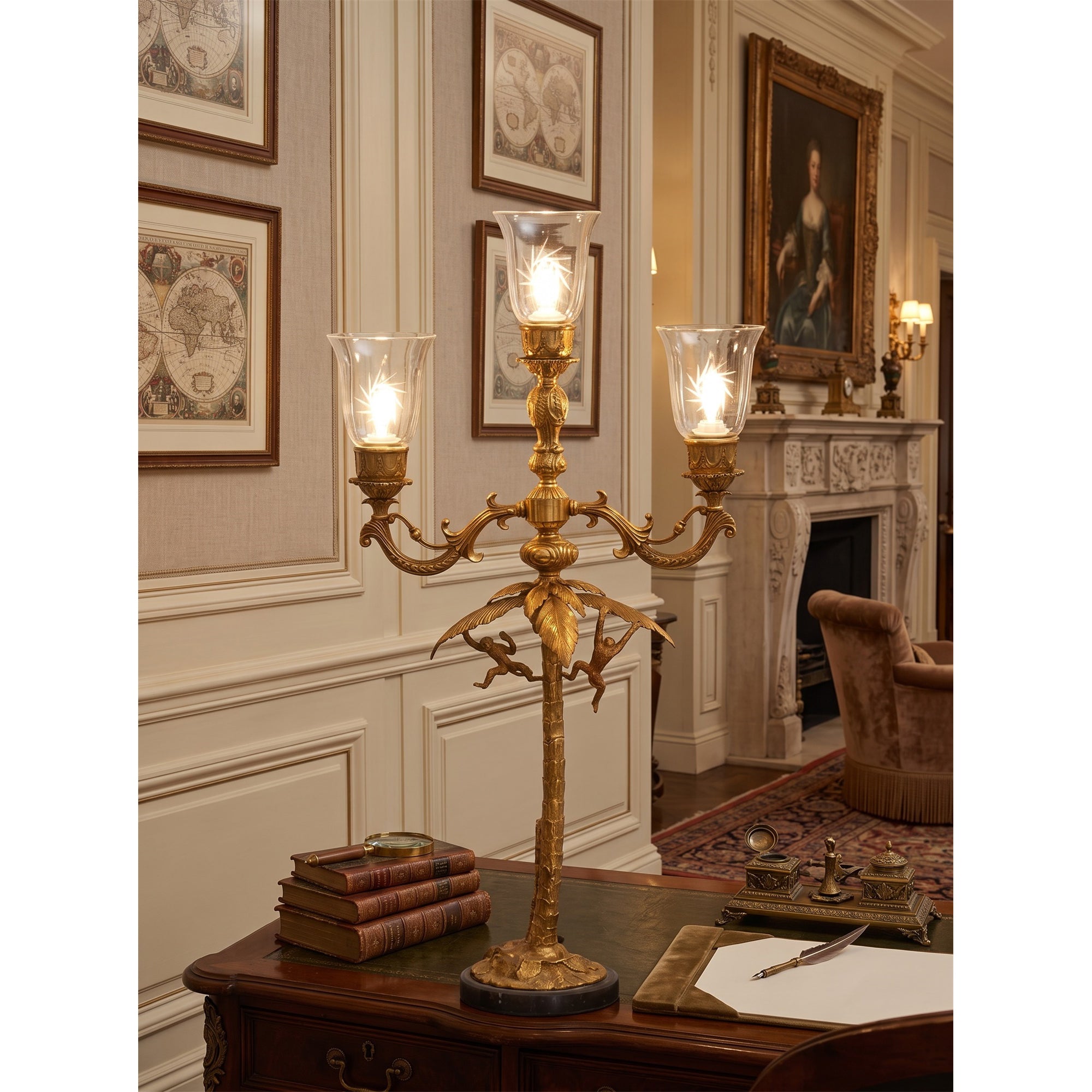 Delray Palm Table Lamp