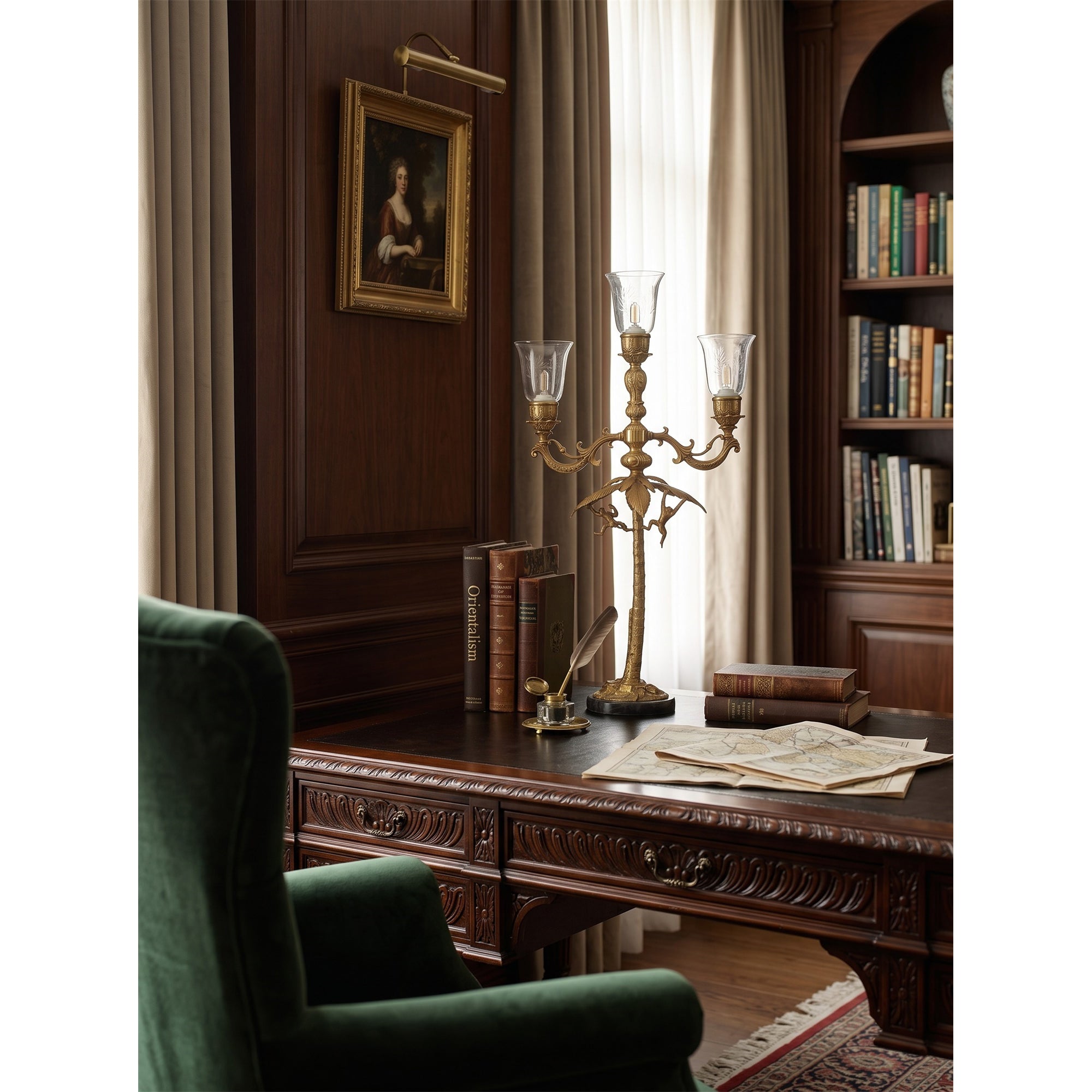 Delray Palm Table Lamp