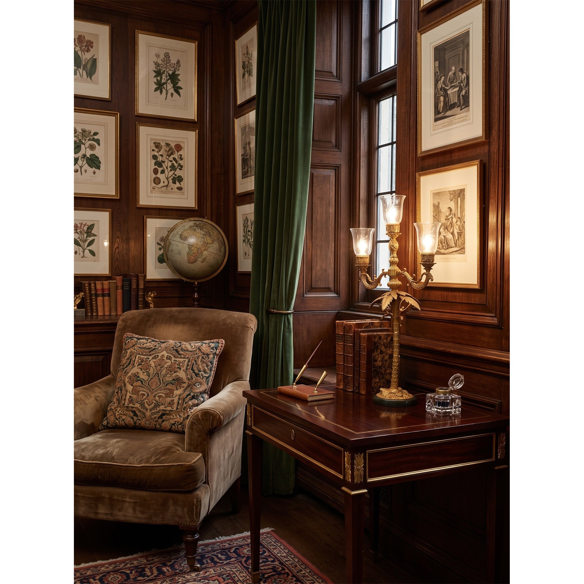 Delray Palm Table Lamp