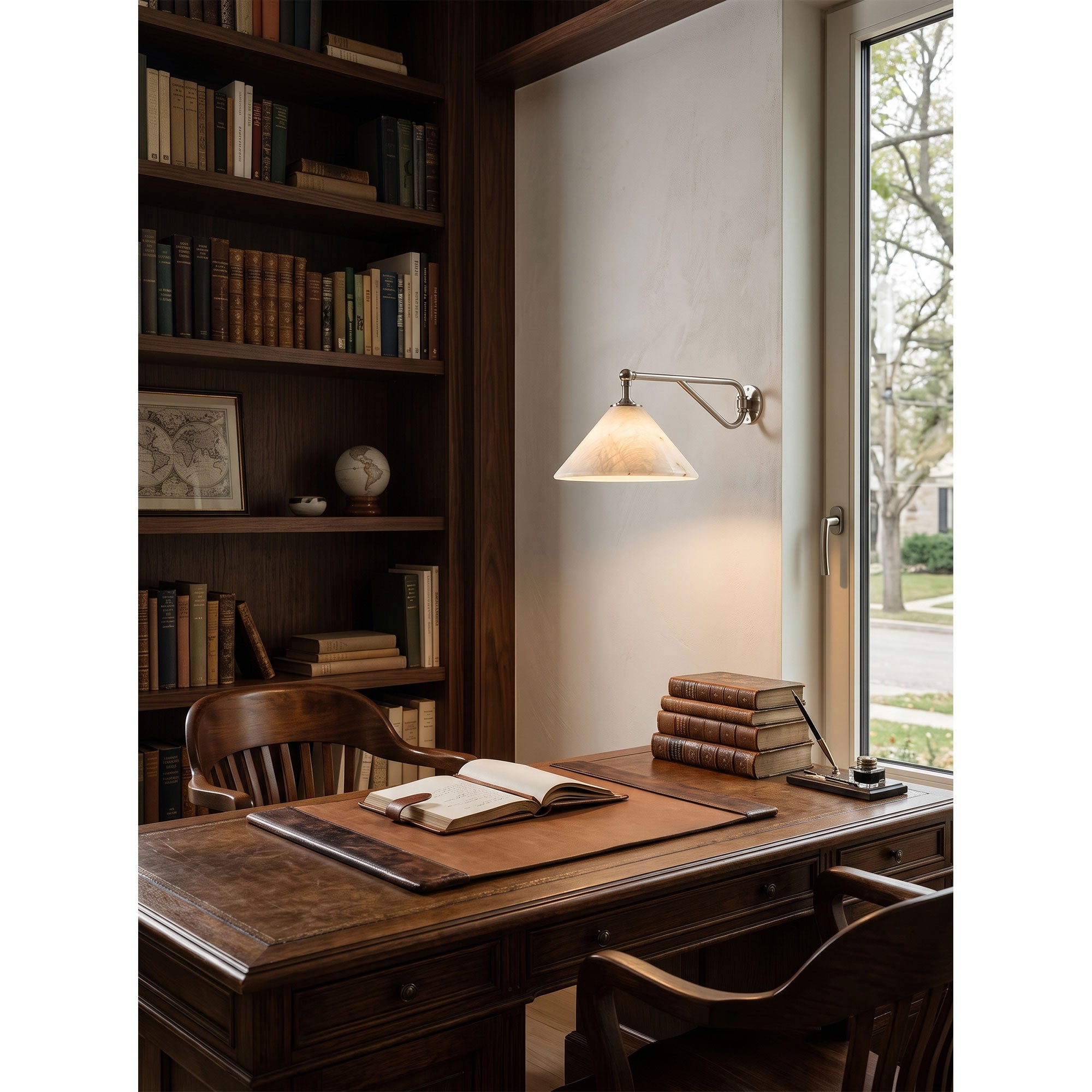 Dionis Alabaster Wall Sconce