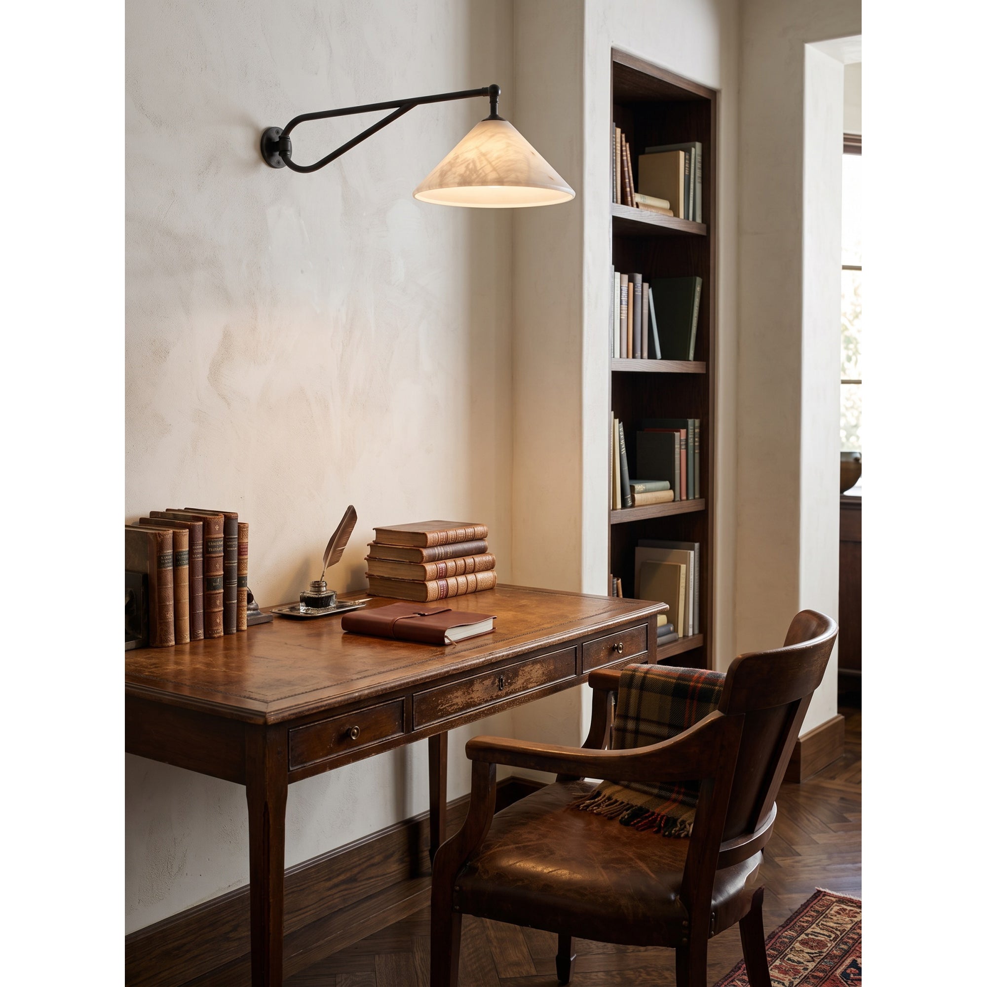 Dionis Alabaster Wall Sconce