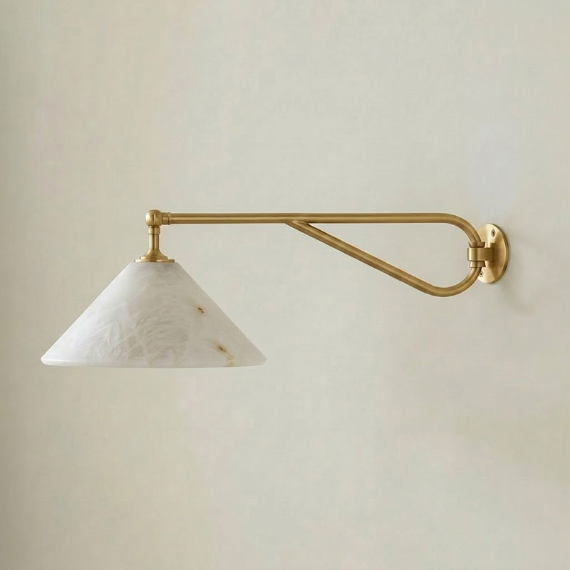 Dionis Alabaster Wall Sconce