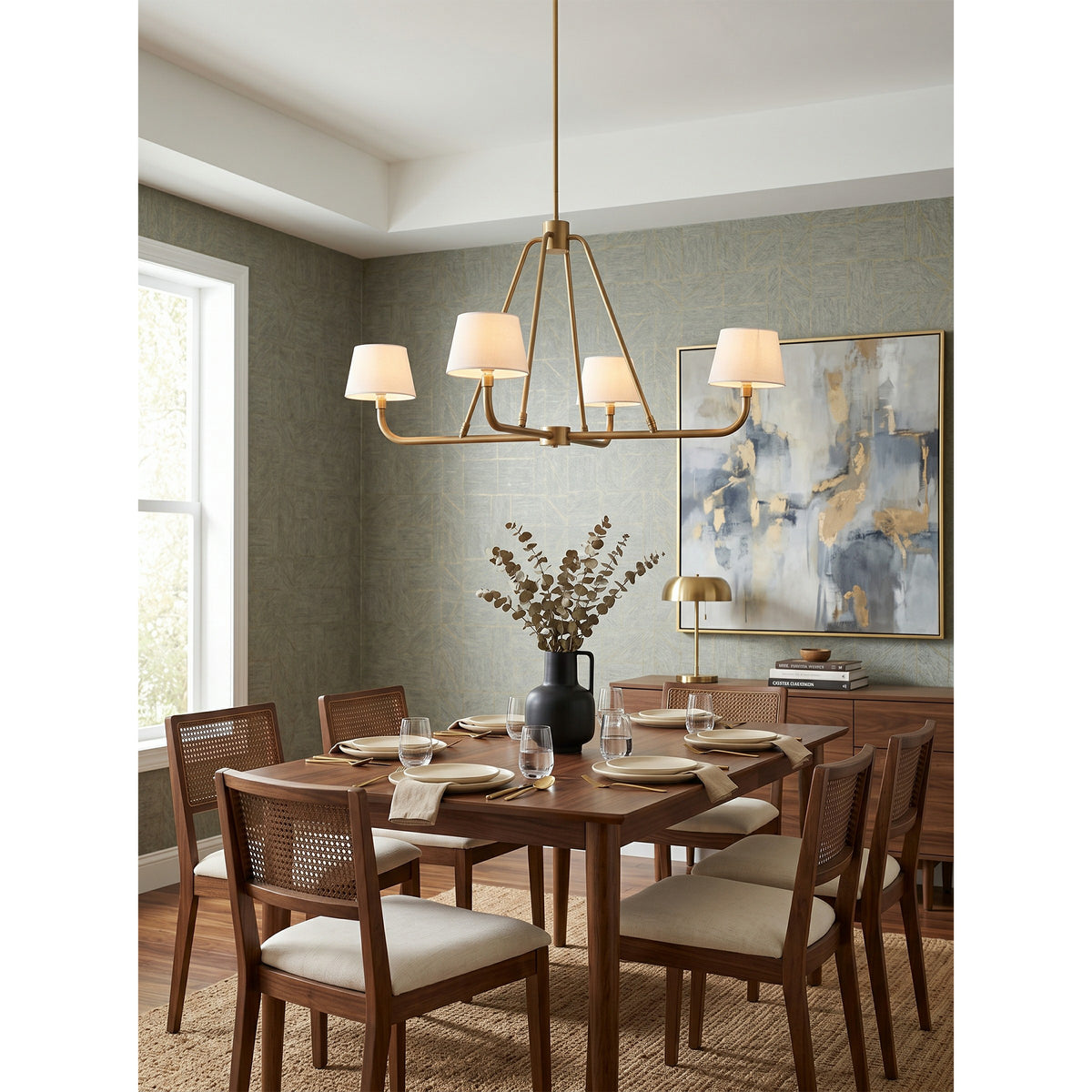 Lustre Dudley en Laiton
