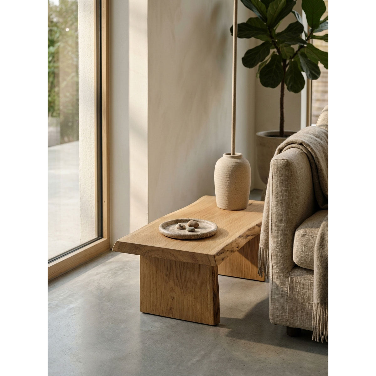 Dune Travertine Tray