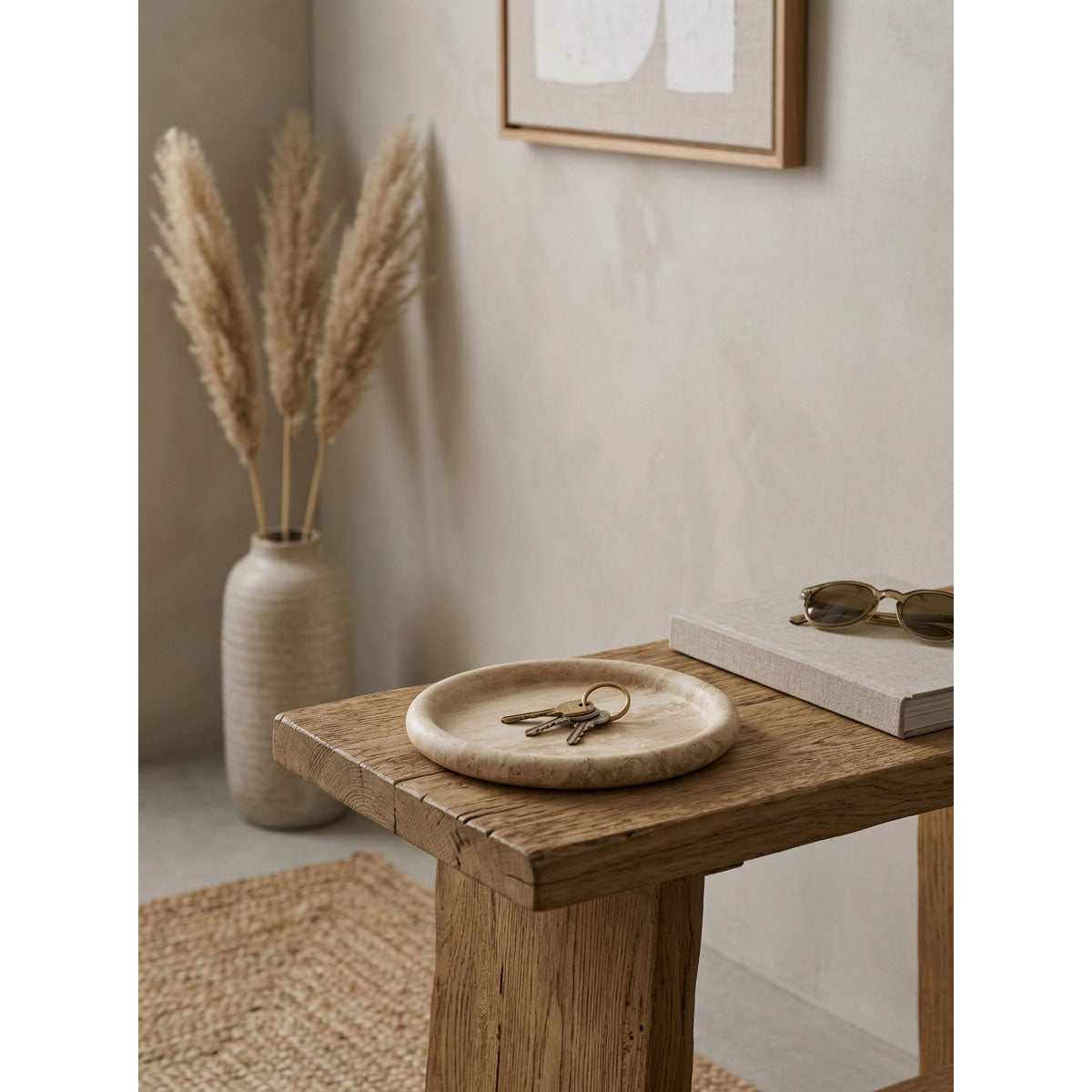 Dune Travertine Tray
