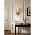 Load image into Gallery viewer, Eccolo Brass Alabaster Wall Sconce
