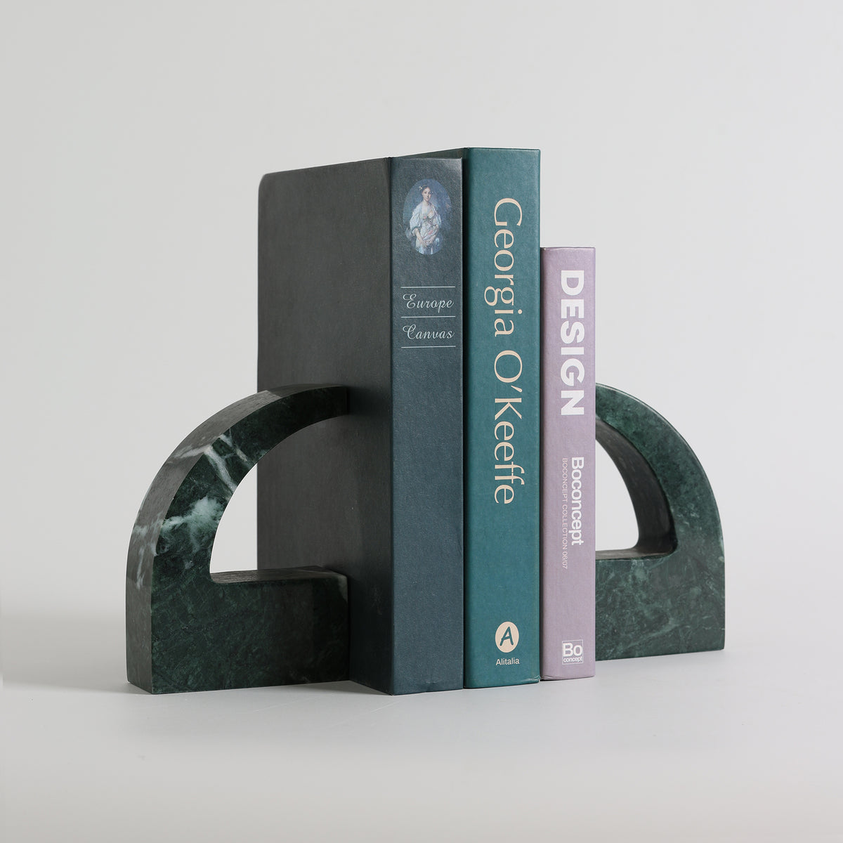 Eclipse Marble Bookends