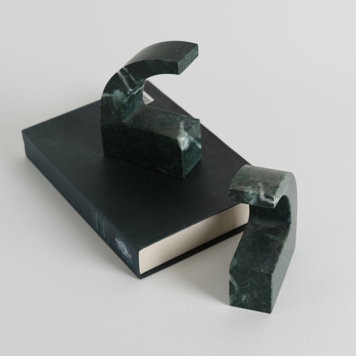 Eclipse Marble Bookends