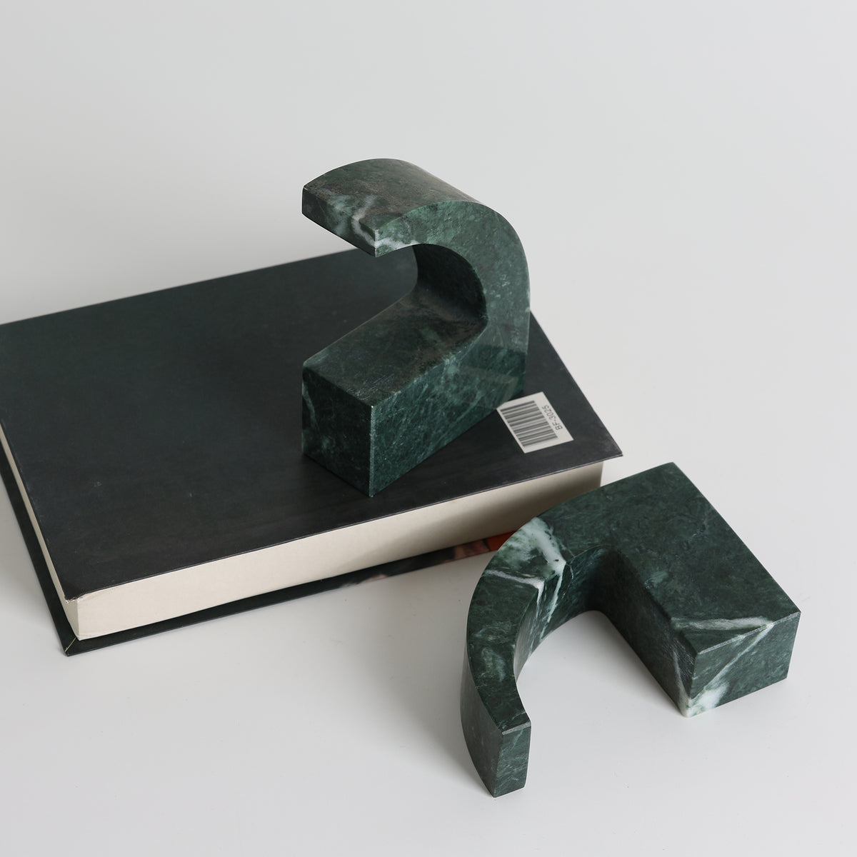Eclipse Marble Bookends