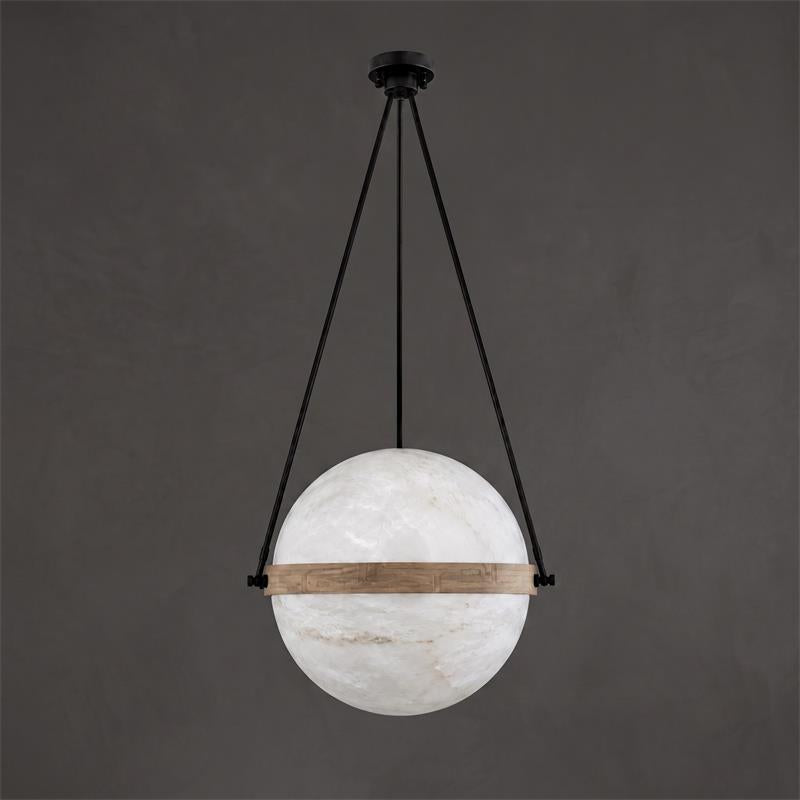 Ecliptane Orbital Alabaster Pendant Lamp