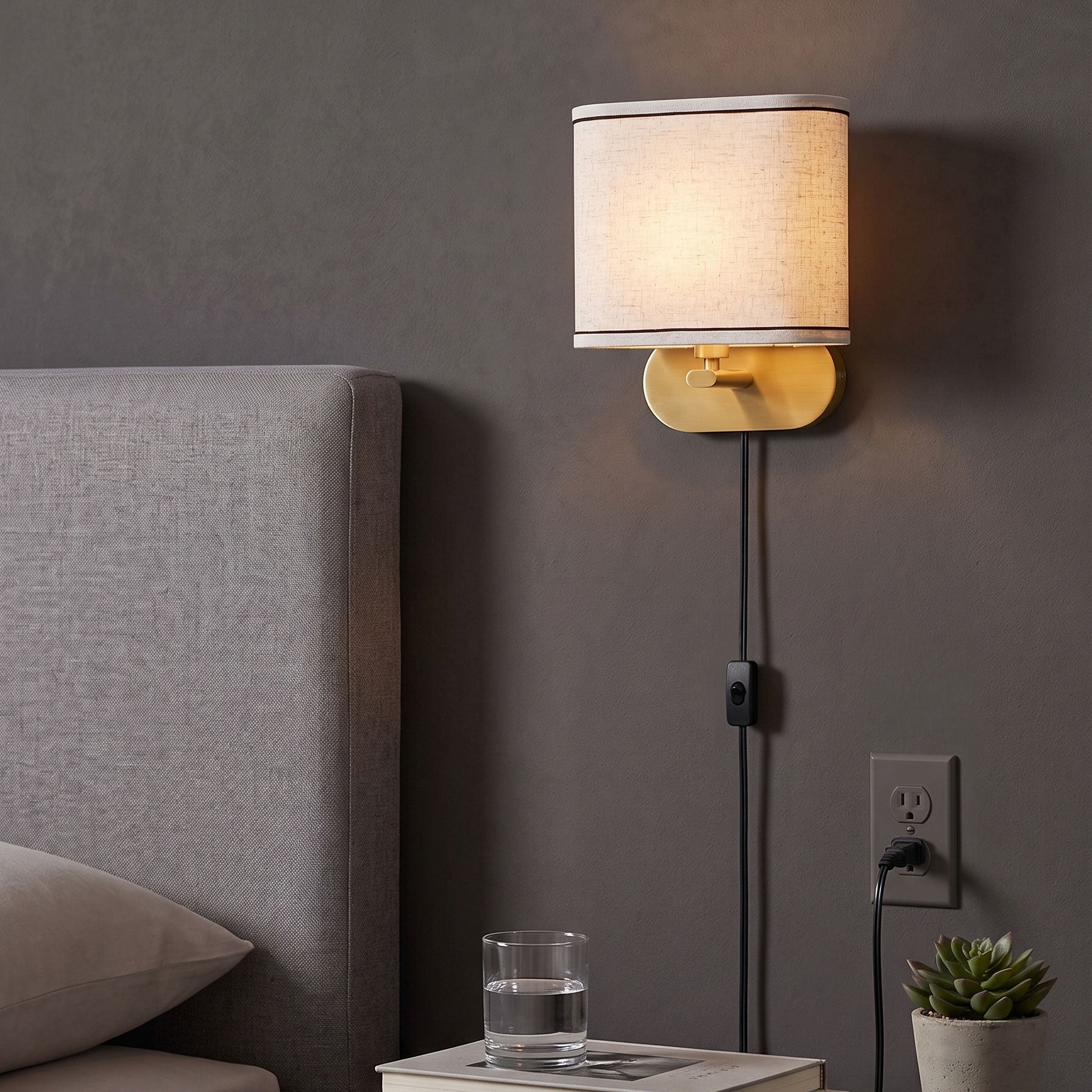 Ella Plug-in Wall Sconce