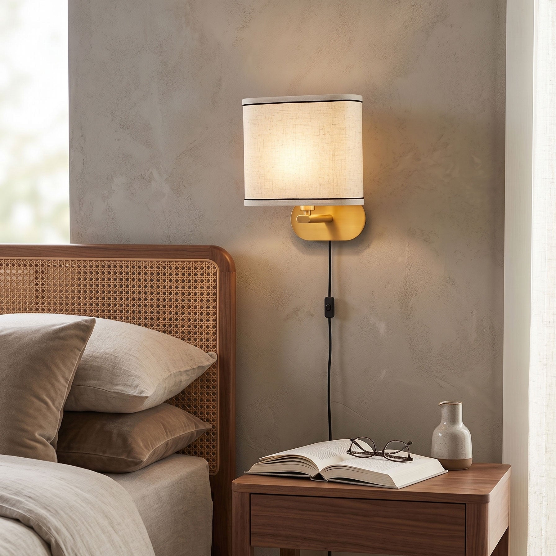 Ella Plug-in Wall Sconce