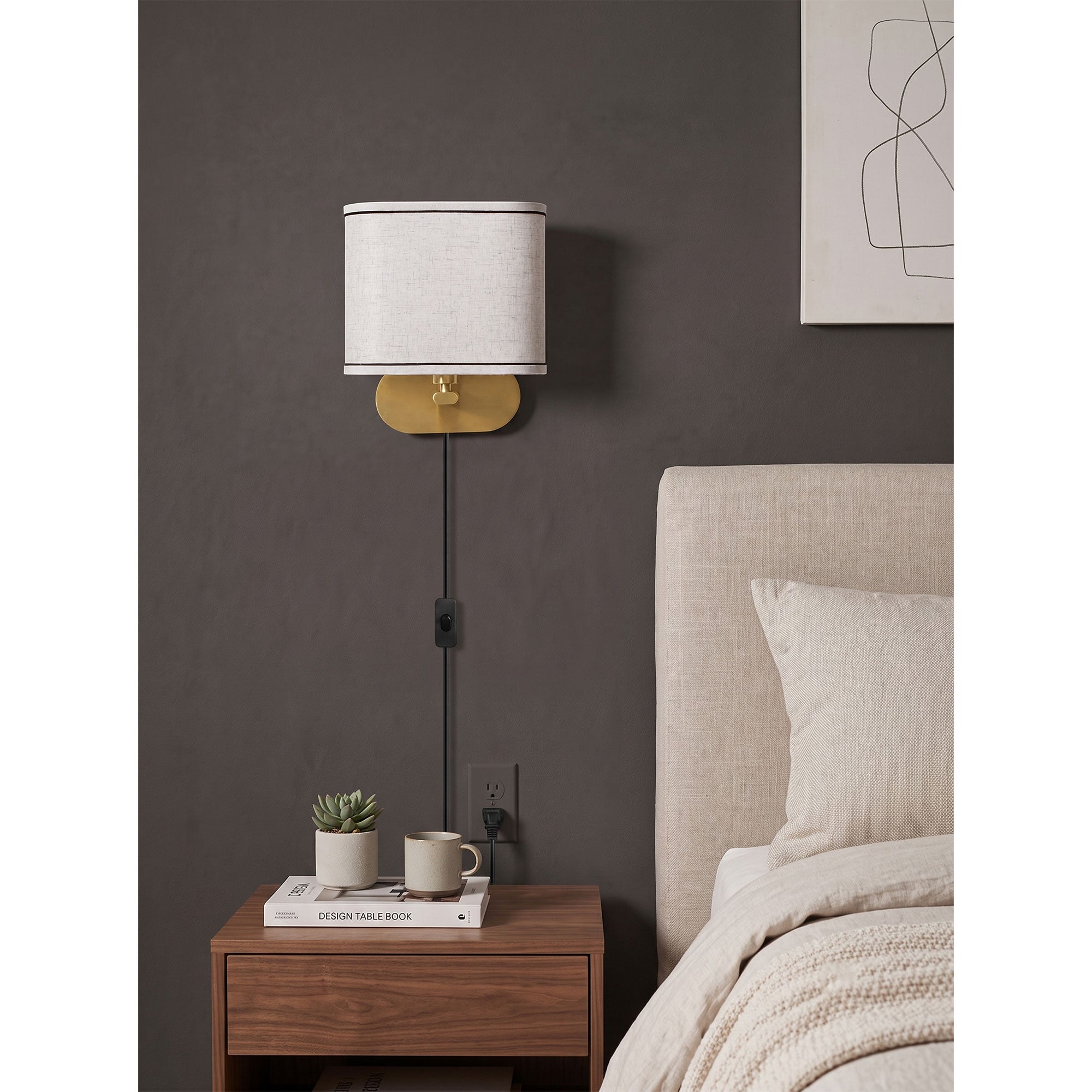 Ella Plug-in Wall Sconce