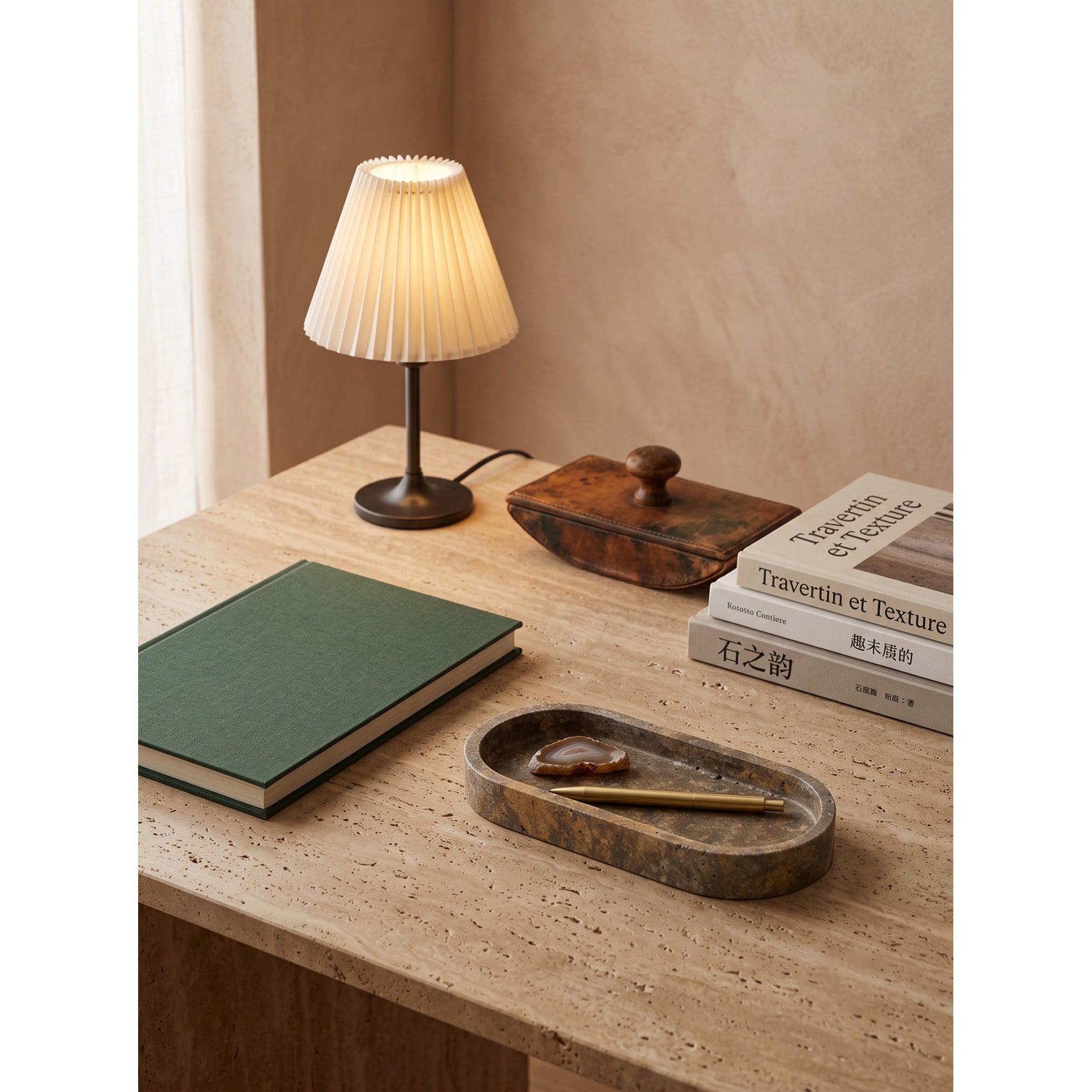 Ellipse Stone Tray