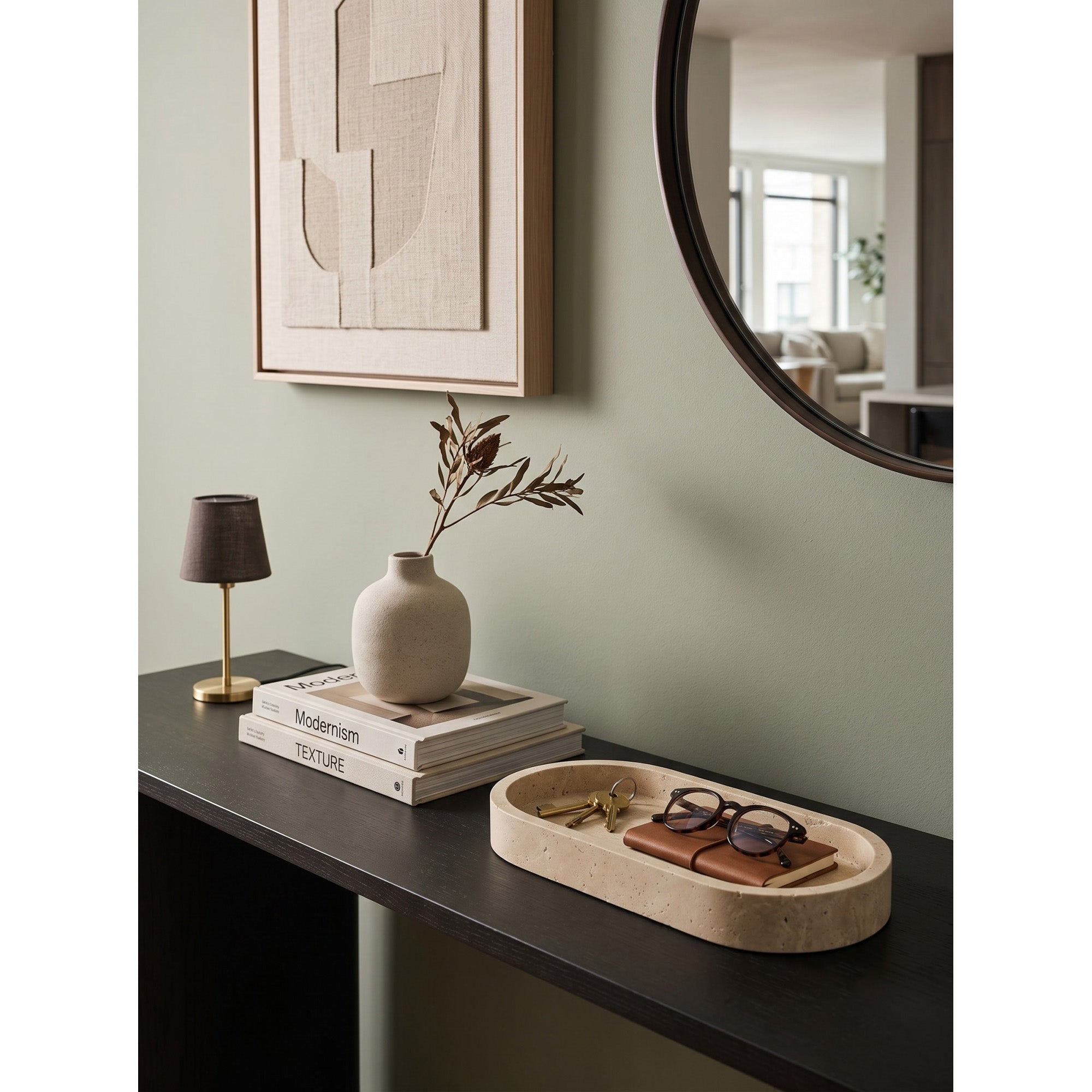 Ellipse Stone Tray