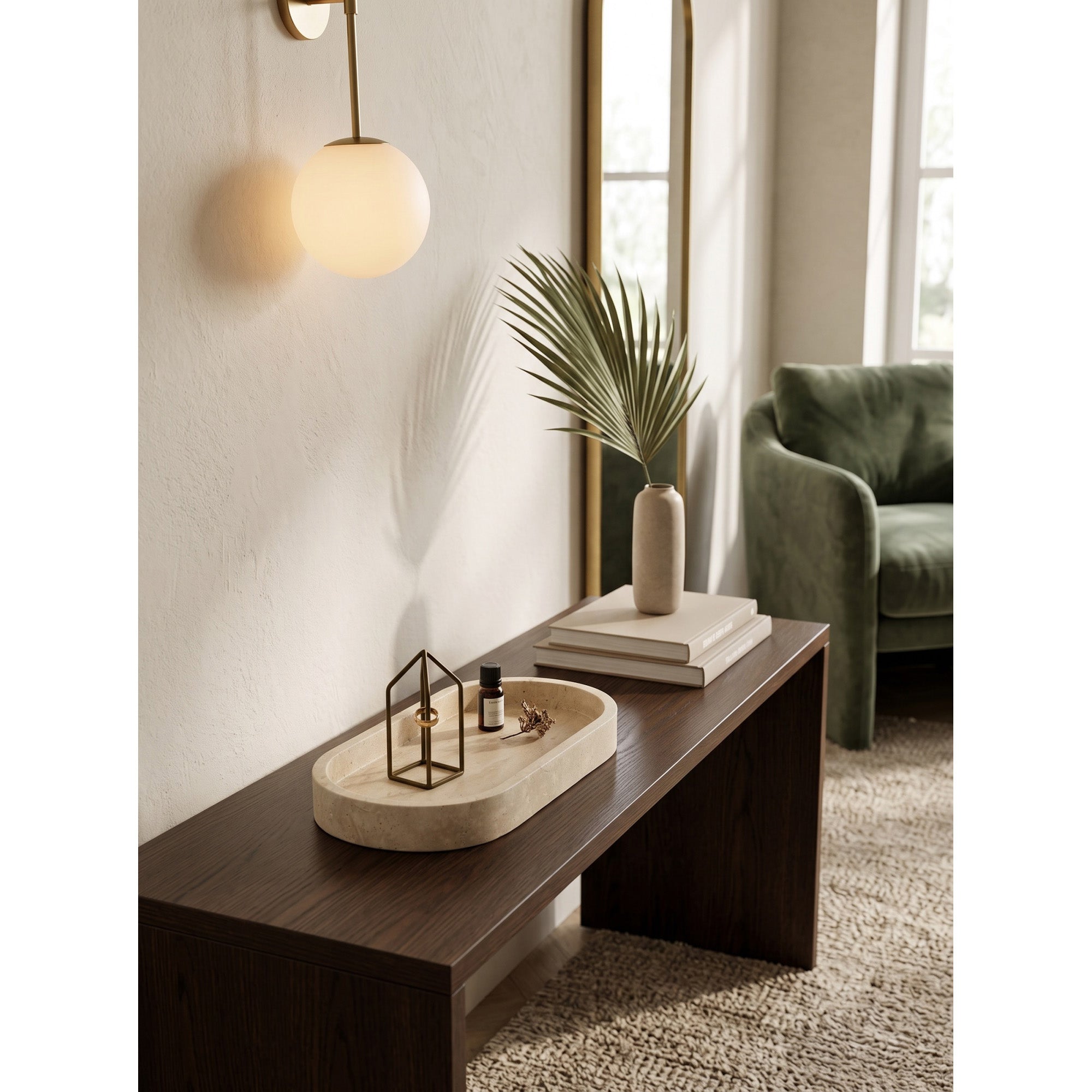 Ellipse Stone Tray