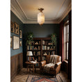Bild in die Galerieansicht laden, Eloise Scallop Alabaster Flush Mount Ceiling Light
