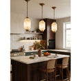 تحميل الصورة في عارض المعرض، Eloise Scallop Alabaster Pendant Lamp

