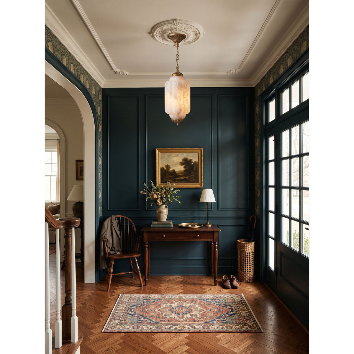 Eloise Scallop Alabaster Pendant Lamp