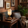 تحميل الصورة في عارض المعرض، Eloise Scallop Alabaster Table Lamp
