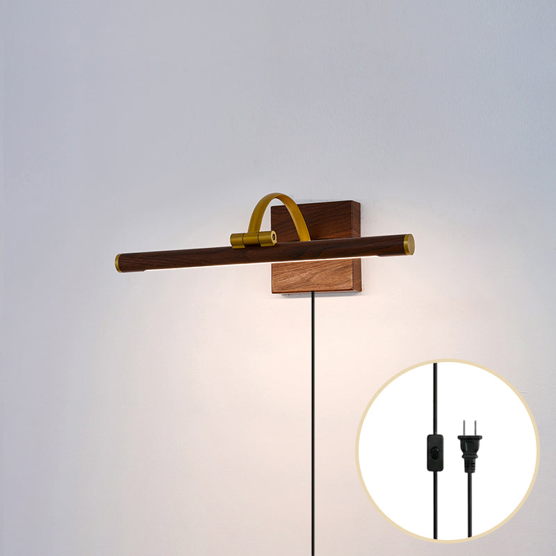 Elowen Brass Plug-in Wall Sconce
