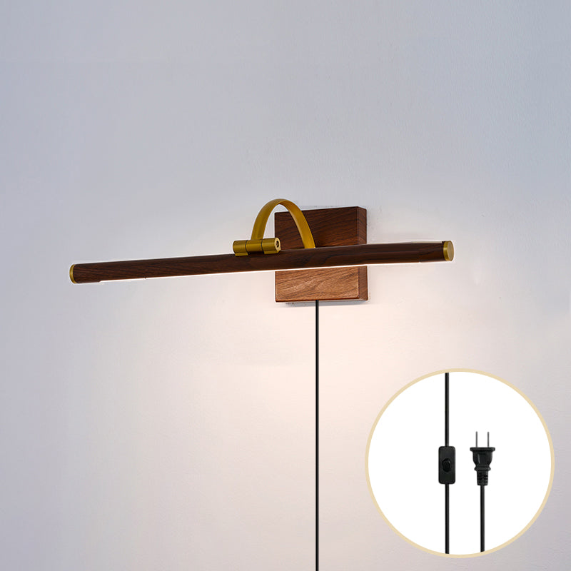 Elowen Brass Plug-in Wall Sconce