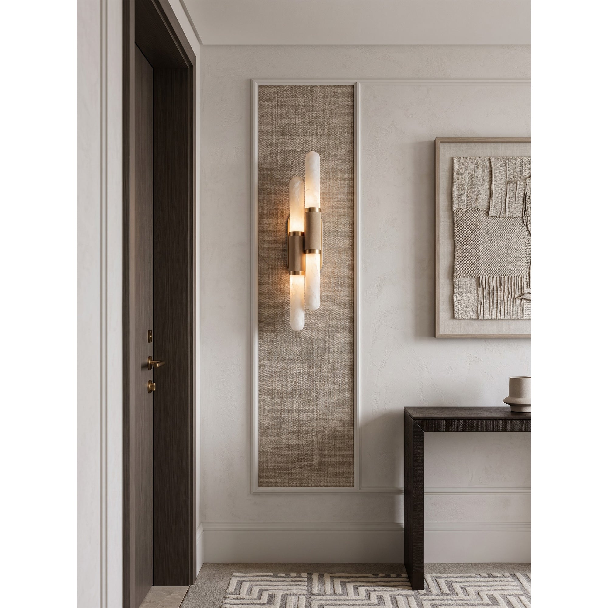 Elthara Alabaster Wall Sconce