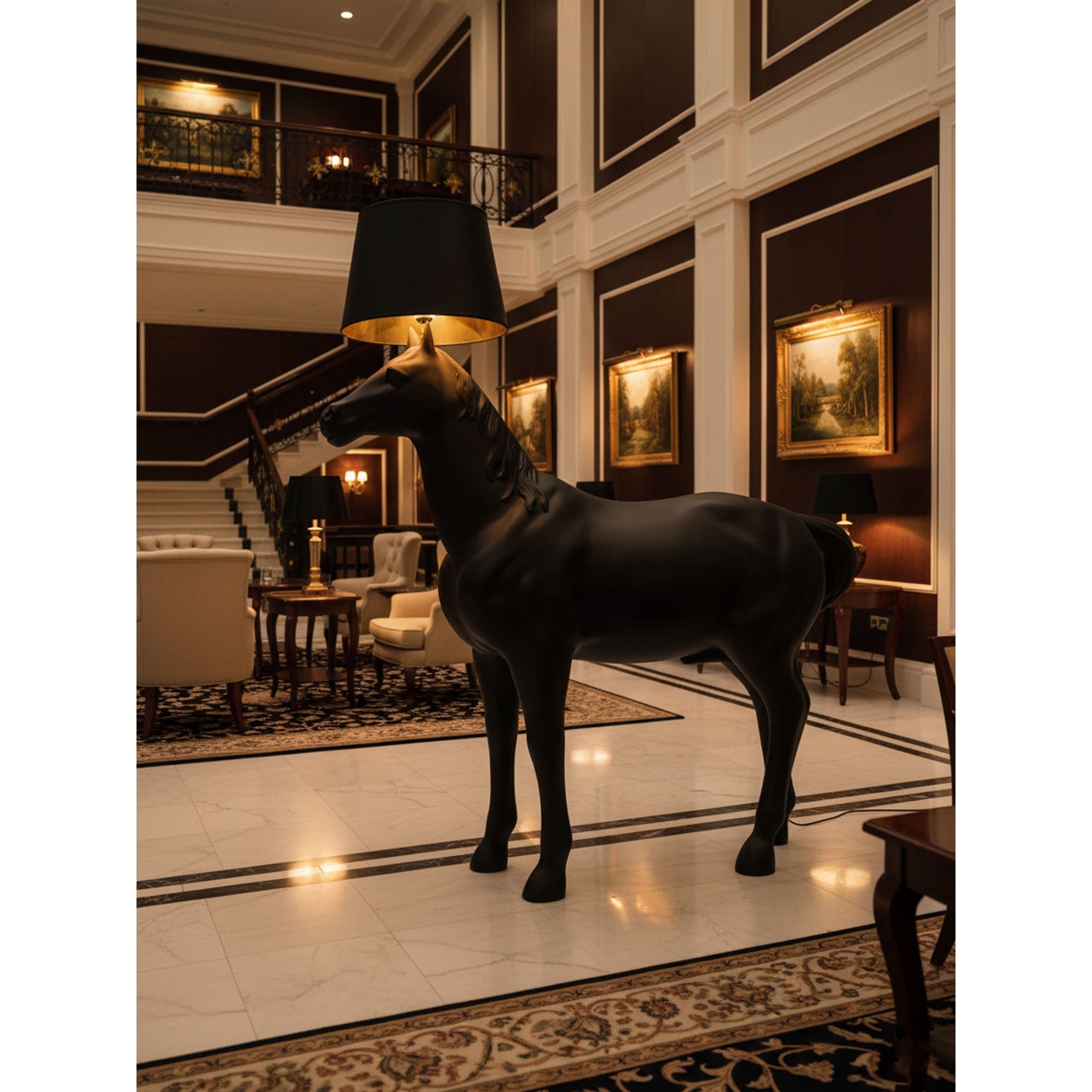 Equine Majesty Floor Lamp